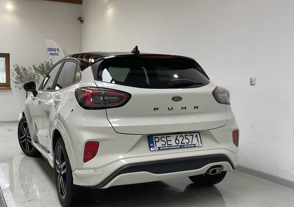 Ford Puma cena 79700 przebieg: 45400, rok produkcji 2020 z Ustroń małe 562